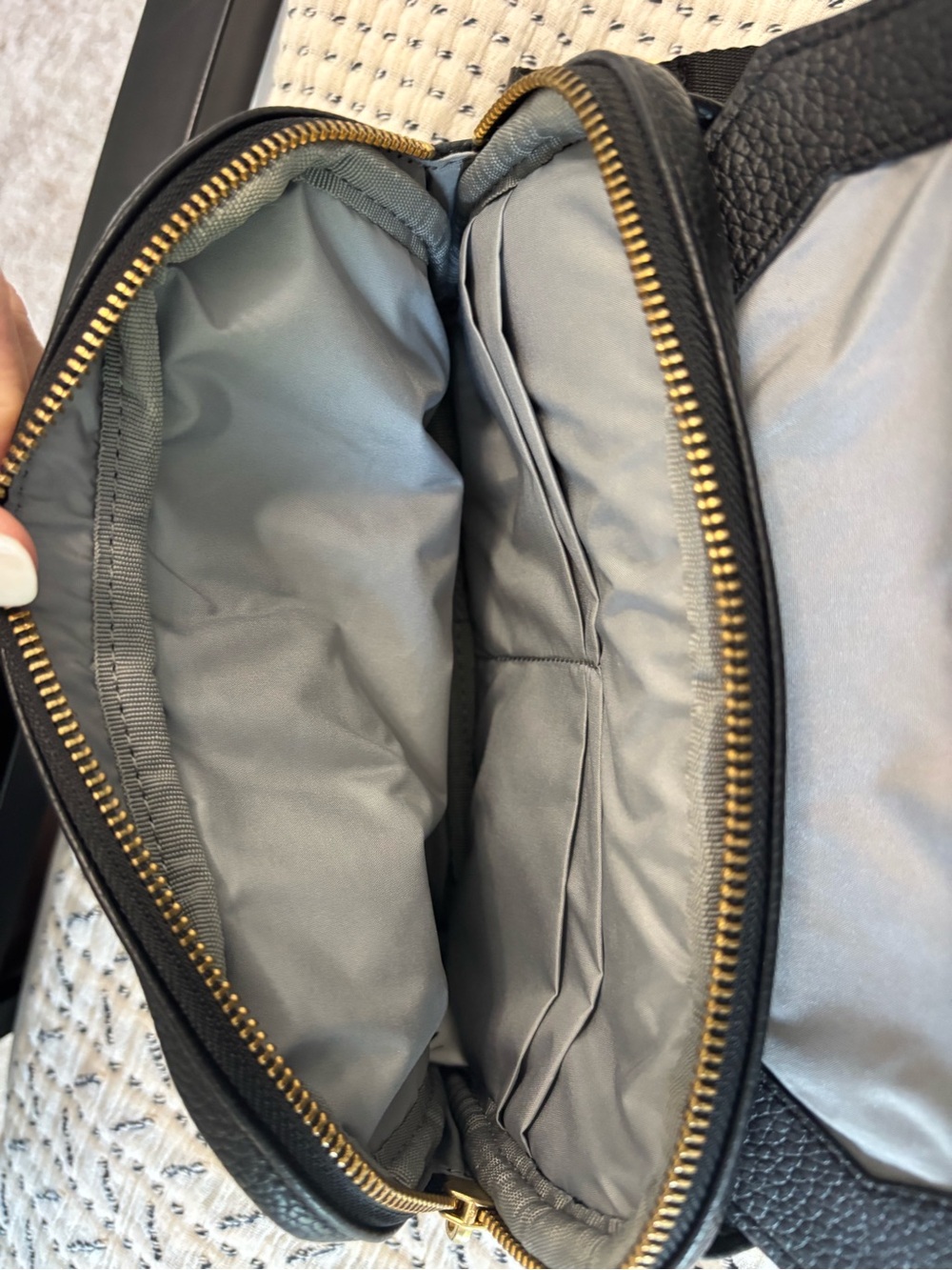Freshly Picked Park Pack in Ebony - Black Belt Bag Fanny Pack - Picture 3 of 8